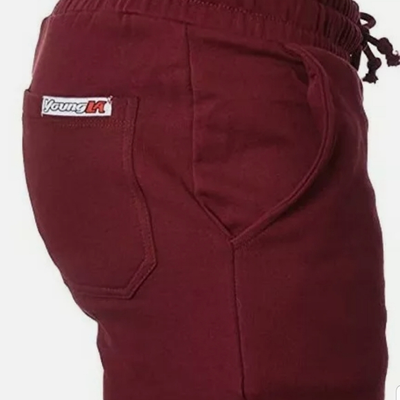 Men's Bodybuilding French Terry Cut-Off Shorts - Picture 8 of 8